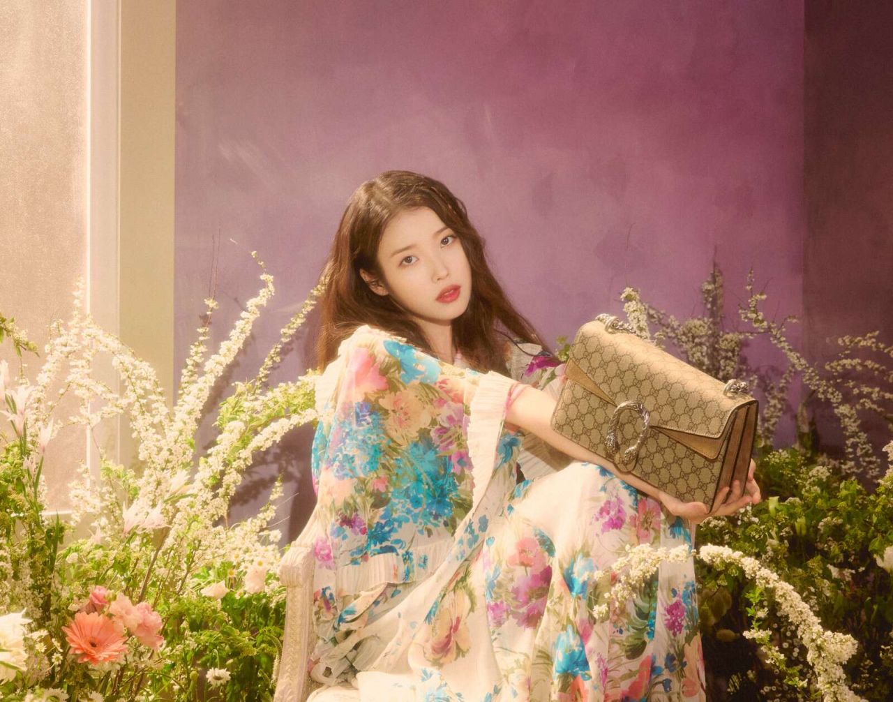 IU - Photographed for Gucci's "Gucci Beloved" Campaign 2021 • CelebMafia