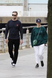Jennifer Lawrence With husband Cooke Maroney in Manhattan