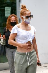 Jennifer Lopez - Leaving a Gym in Miami Beach 05/11/2021