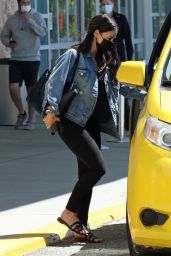 Jessica Lowndes - Catching a Cab in Vancouver 05/30/2021