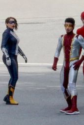 Jessica Parker Kennedy - "The Flash" Set in Vancouver 05/07/2021