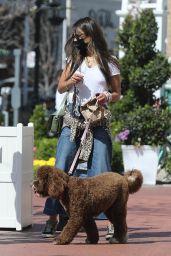 Jordana Brewster - Out in Pacific Palisades 05/11/2021