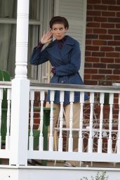 Kate Mara - Filming "Call Jane" in Hartford 05/17/2021