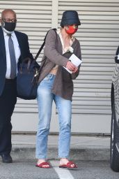 Katie Holmes at JFK Airport in New York 05/09/2021