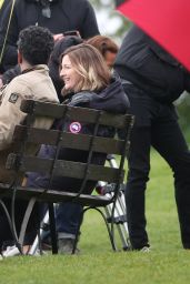 Kelly Macdonald - Filming for Amazon Prime in London 05/14/2021
