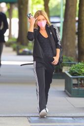 Kelly Ripa in an Adidas Tracksuit - New York 05/13/2021