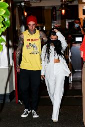 Kourntey Kardashian and Travis Barker - Out in Calabsas 05/25/2021