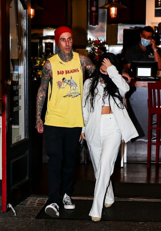 Kourntey Kardashian and Travis Barker - Out in Calabsas 05/25/2021