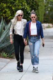 Kristen Stewart With Her Girlfriend Dylan Meyer - Los Angeles 05/11/2021