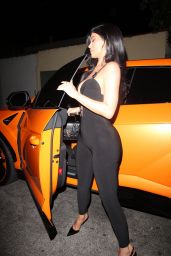 Kylie Jenner in a Jumpsuit at Craig