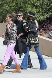 Laeticia Hallyday and Jalil Lespert - Out in Pacific Palisades 05/07/2021