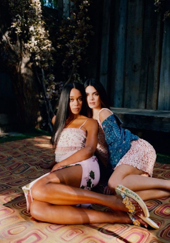 Laura Harrier and Kendall Jenner - Vogue Magazine 2021