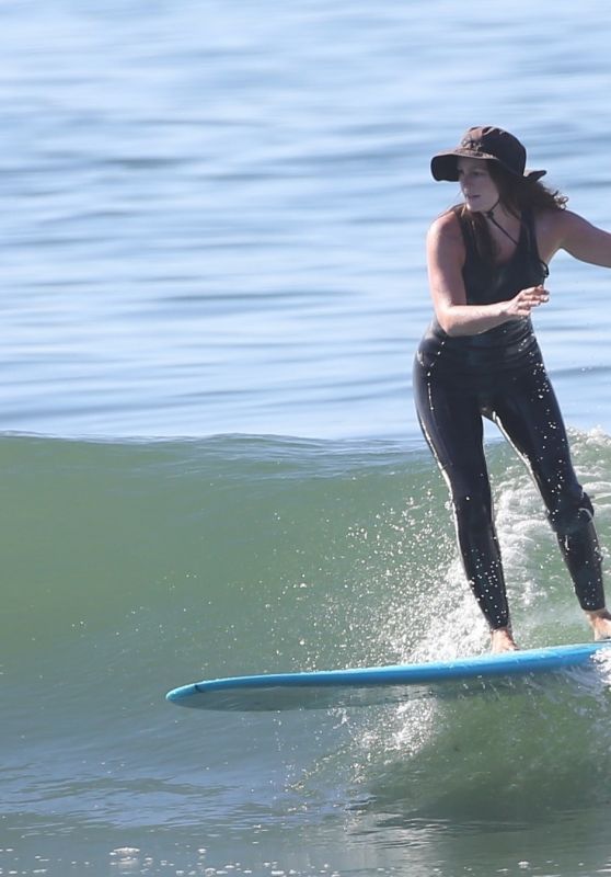 Leighton Meester - Surf Session in Malibu 05/09/2021