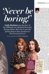 Lily James and Emily Mortimer - Radio Times 05/08/2021 Issue