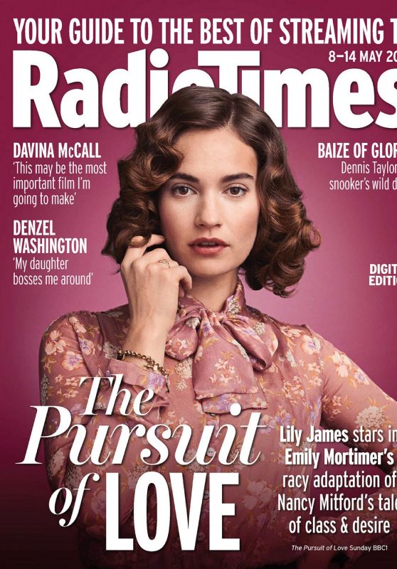Lily James and Emily Mortimer - Radio Times 05/08/2021 Issue