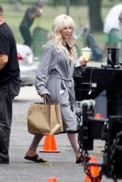 Lily James - "Pam and Tommy" Set in Los Angeles 05/11/2021