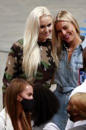 Lindsey Vonn at the Barclays Center in Brooklyn 05/25/2021