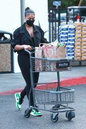 Lori Harvey - Grocery Shopping at Bristol Farms in West Hollywood 05/25/2021