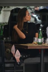 Madalina Ghenea - Lunch With Khaby Lame in Milan 05/20/2021