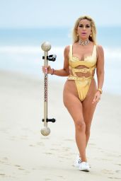 Marcela Iglesias - Photoshoot For Her Fitness Brand EdgecrossX in Malibu 05/06/2021