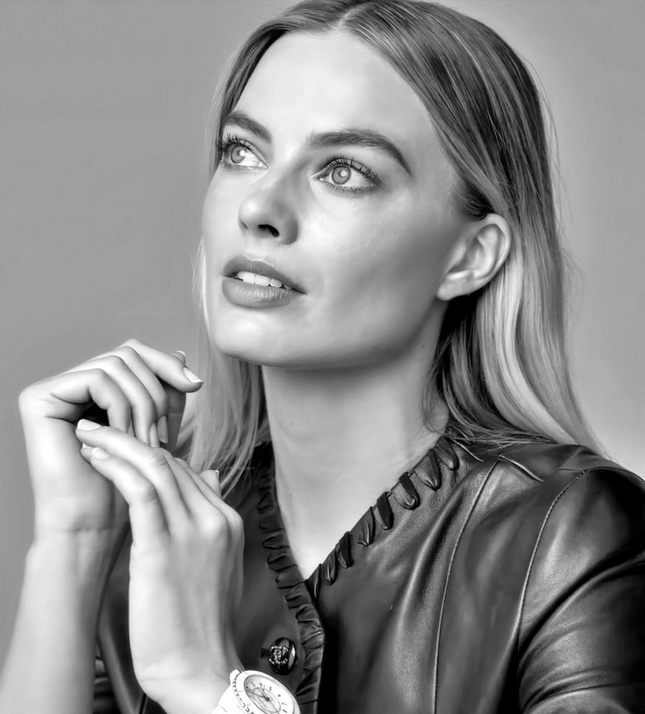 Margot Robbie - Chanel J12 Watch Campaign 2021 • CelebMafia