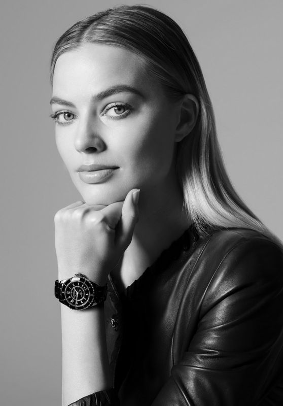 Margot Robbie - Chanel J12 Watch Campaign 2021