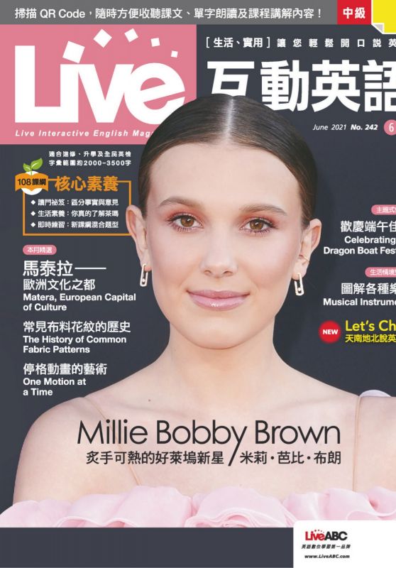 Millie Bobby Brown - Live Magazine May 2021 Issue