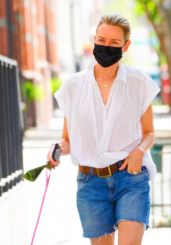 Naomi Watts - Walking Her Dog in New York 05/22/2021