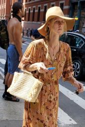 Nicky Hilton in a Floral Dress - Shopping Around Manhattan