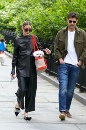 Olivia Palermo at the Park in Brooklyn 05/07/2021