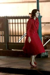 Rachel Brosnahan - "The Marvelous Mrs Maisel" Set in Uptown, Manhattan 05/10/2021