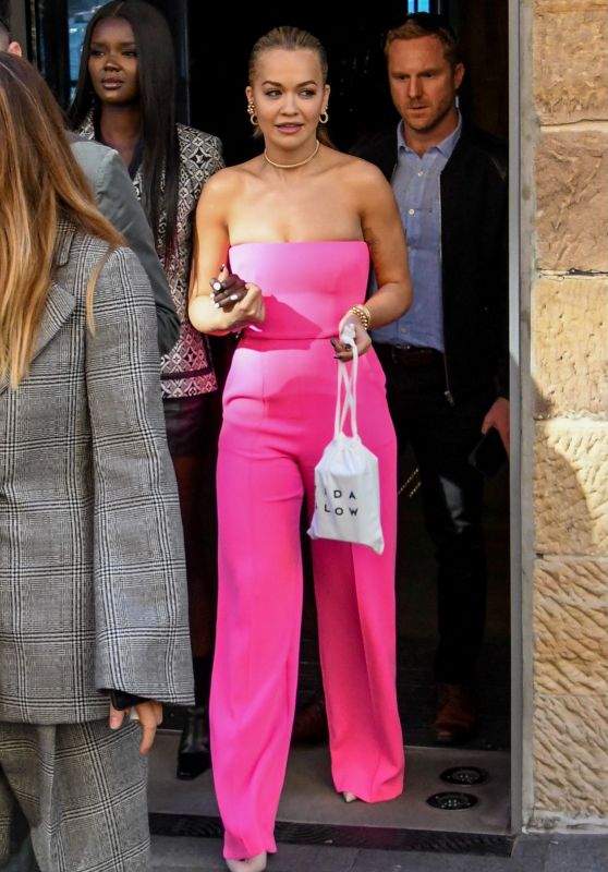 Rita Ora in Pink - Vida Glow Event in Sydney 05/16/2021