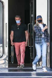 Sistine Stallone and Sylvester Stallone at XIV Karats Ltd in Beverly Hills 05/24/2021