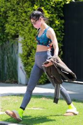 Sofia Boutella - Leaving Pilates in West Hollywood 05/14/2021