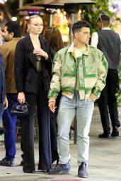 Sophie Turner at Il Pastaio in Beverly Hills 05/14/2021