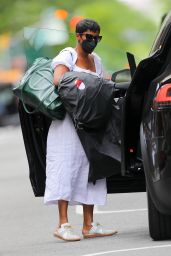Tamron Hall in a White Dress - New York 05/11/2021