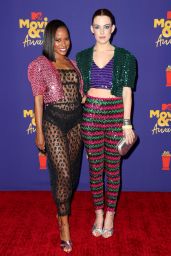 Taylour Paige and Riley Keough – 2021 MTV Movie & TV Awards