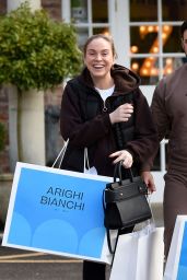 Vicky Pattison and Ercan Ramadan - Shopping at Arighi Bianchi in Macclesfield 05/10/2021