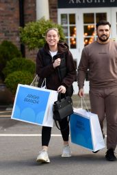 Vicky Pattison and Ercan Ramadan - Shopping at Arighi Bianchi in Macclesfield 05/10/2021