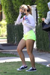Addison Rae - Leave a Morning Pilates Workout in West Hollywood 06/09/2021