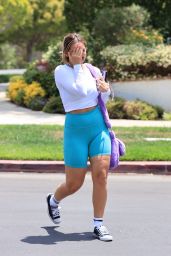 Addison Rae - Leaving Pilates Class in West Hollywood 06/05/2021