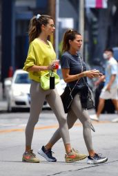 Alessandra Ambrosio in Casual Outfit in Beverly Hills 06/17/2021