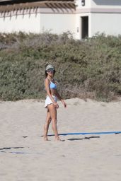 Alessandra Ambrosio - Playing Beach Volleyball in LA 06/05/2021