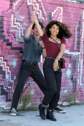 Alexandra Shipp and Andrew Garfield - "Tick, Tick... Boom!" Set in NY 06/16/2021