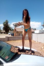 Alicia Arden in a Bikini in Las Vegas 06/27/2021