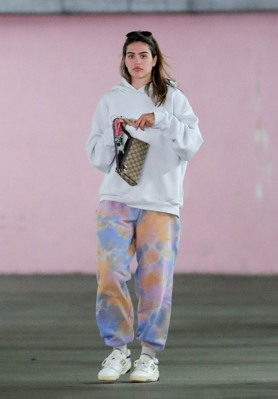 Amelia Hamlin in Trendy Tie Dye - West Hollywood 06/04/2021