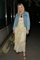 Amy Hart - Leaving Criterion Theatre in London 06/02/2021