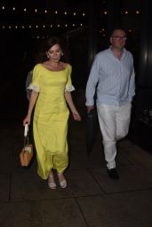 Anna Friel at "Safe Spaces" Private View and Dinner in London 06/17/2021