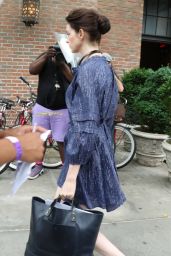 Anne Hathaway - Apple TV+ Series "WeCrashed" Set in NYC 06/22/2021