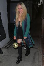 Avril Lavigne at Craig